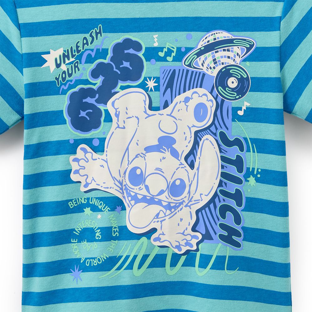 Stitch Striped T-Shirt for Kids &ndash; Lilo & Stitch
