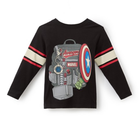Детские футболки Disney Avengers Long Sleeve T-Shirt for Kids