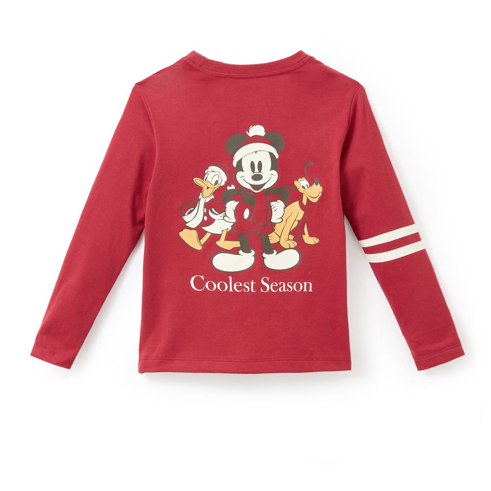 Mickey Mouse and Friends ''Coolest Season'' Long Sleeve T-Shirt for Kids