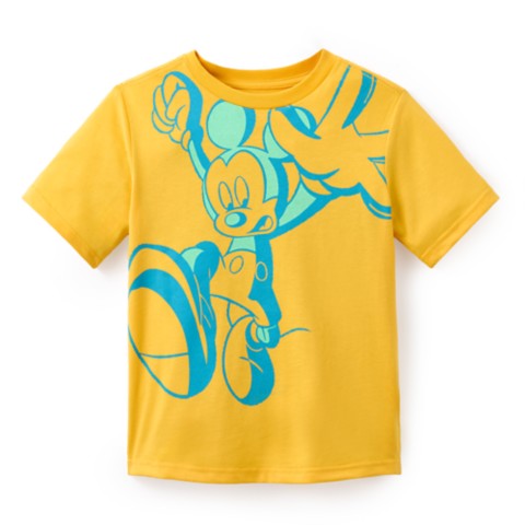 Детские футболки Disney Mickey Mouse Neon T-Shirt for Kids