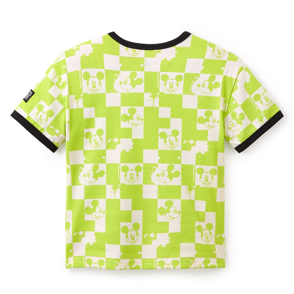 Mickey Mouse Checkered T-Shirt for Kids