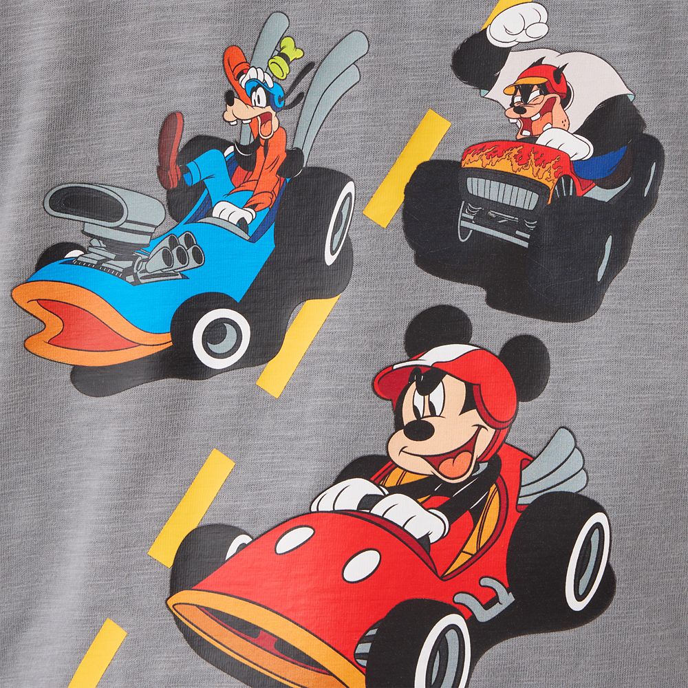 Mickey Mouse and Friends Racing T-Shirt for Kids