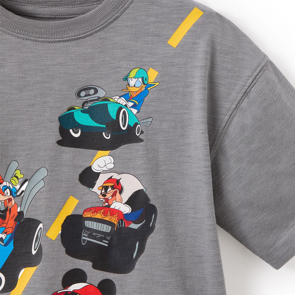 Mickey Mouse and Friends Racing T-Shirt for Kids