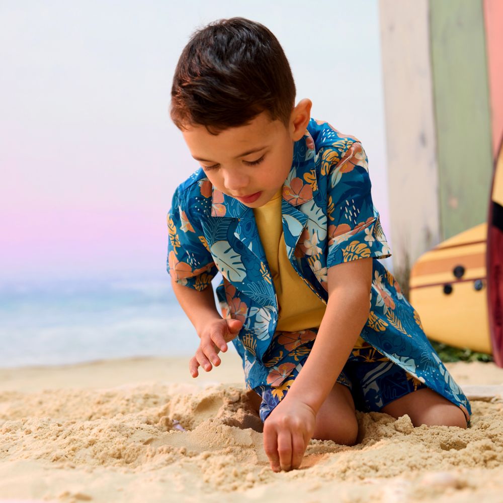 Stitch Surf Aloha Shirt for Kids &ndash; Lilo & Stitch