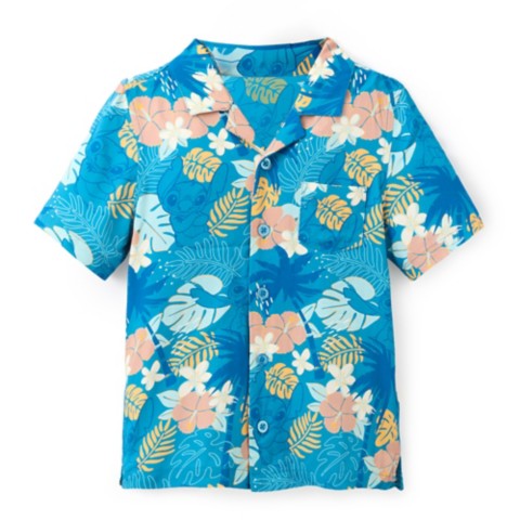 Детские рубашки Disney Stitch Surf Aloha Shirt for Kids – Lilo & Stitch