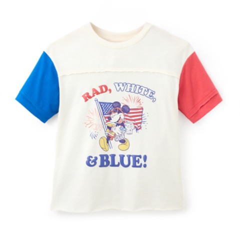 Детские футболки Disney Mickey Mouse Americana T-Shirt for Kids