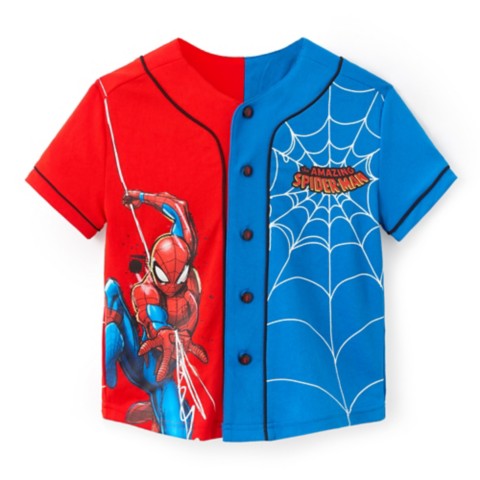 Детские топы Disney Spider-Man Baseball Jersey for Kids
