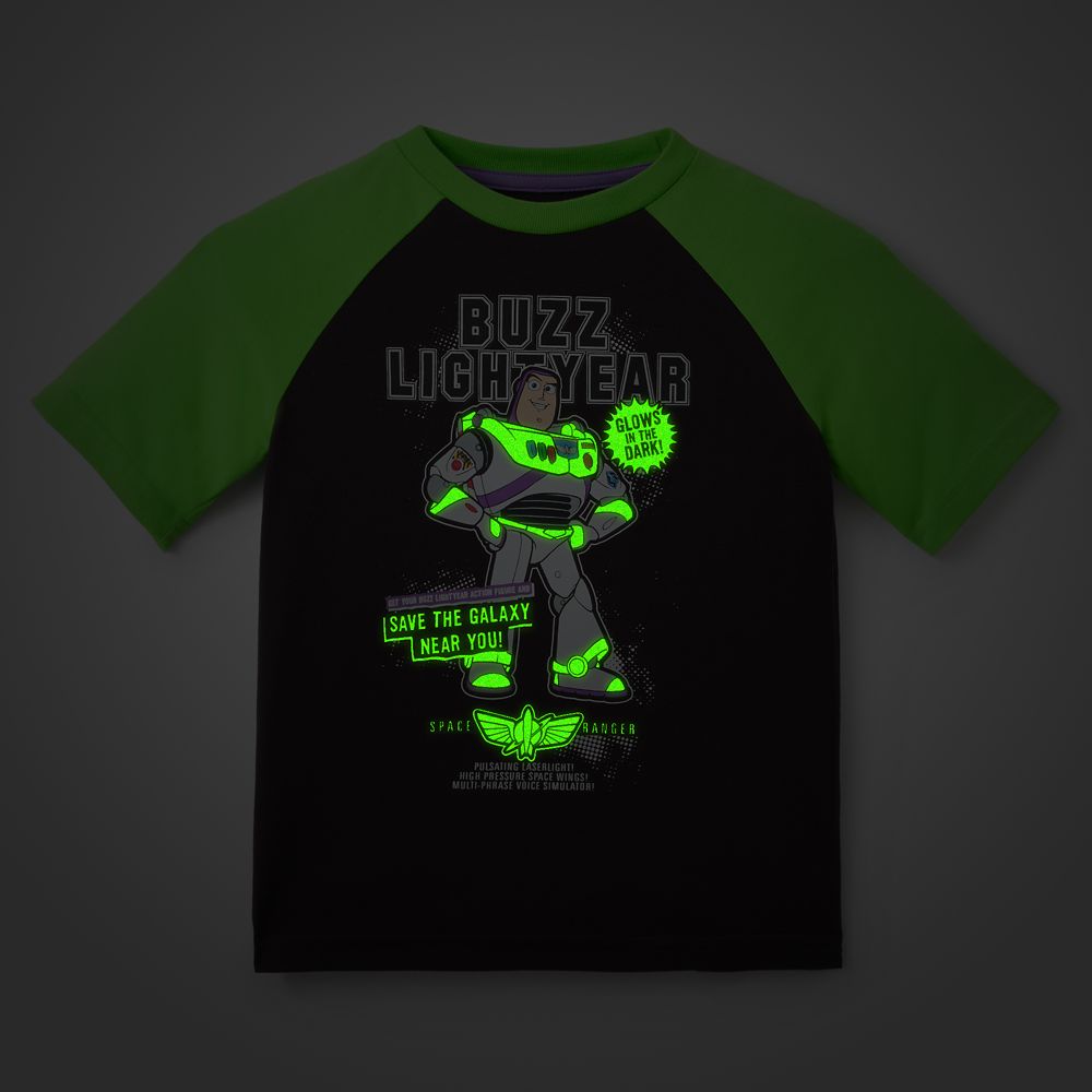 Buzz Lightyear Glow-in-the-Dark T-Shirt for Kids &ndash; Toy Story