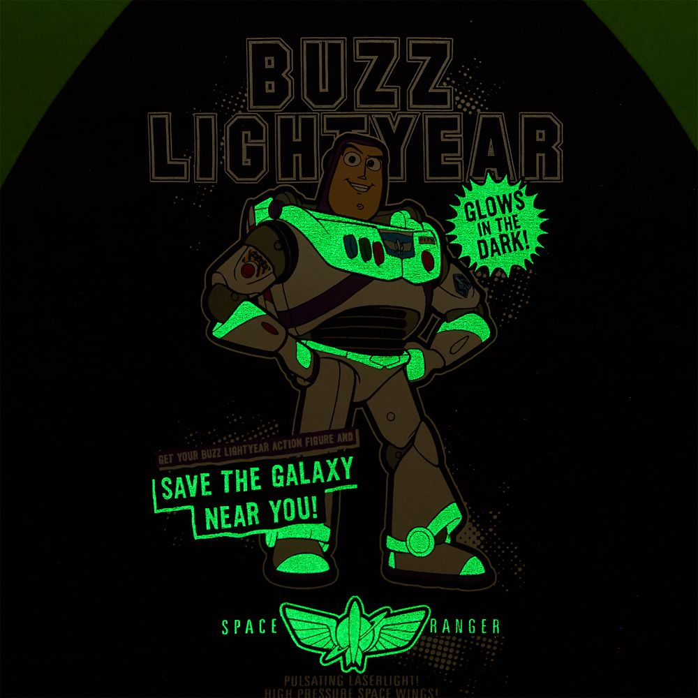 Buzz Lightyear Glow-in-the-Dark T-Shirt for Kids &ndash; Toy Story