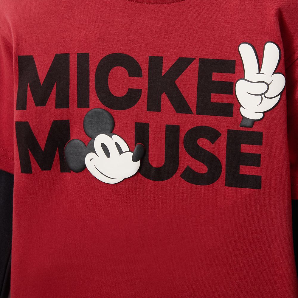 Mickey Mouse Long Sleeve Double-Up T-Shirt for Kids