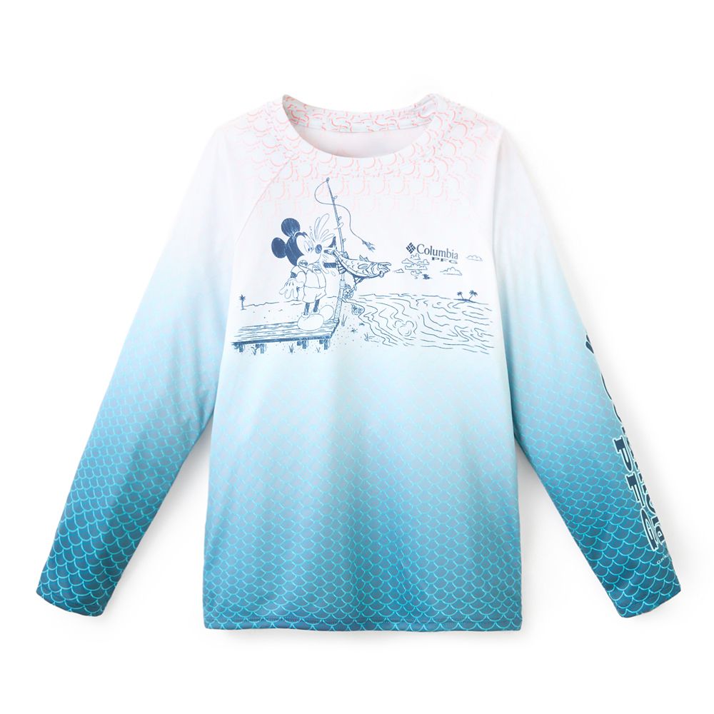 Mickey Mouse PFG Terminal Tackle&trade; Long Sleeve Shirt for Kids by Columbia