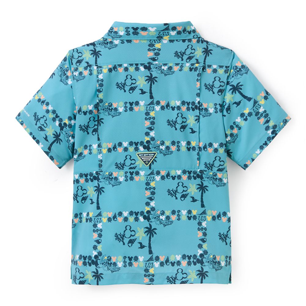 Mickey Mouse PFG Super Slack Tide&trade; Button Down Shirt for Kids by Columbia