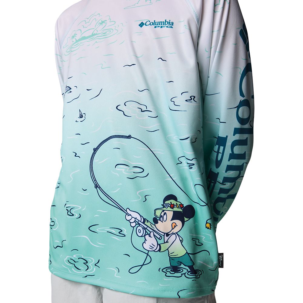 Mickey Mouse Terminal TackleTM Long Sleeve Pullover Shirt for Kids by Columbia