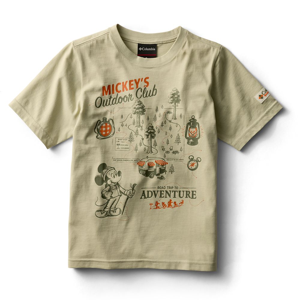 Mickey Mouse ''Outdoor Club'' T-Shirt for Kids by Columbia