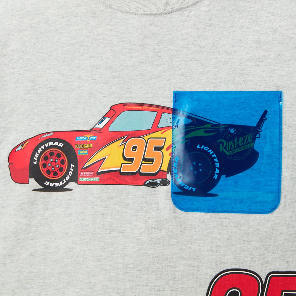 Lightning McQueen Pocket T-Shirt for Kids &ndash; Cars