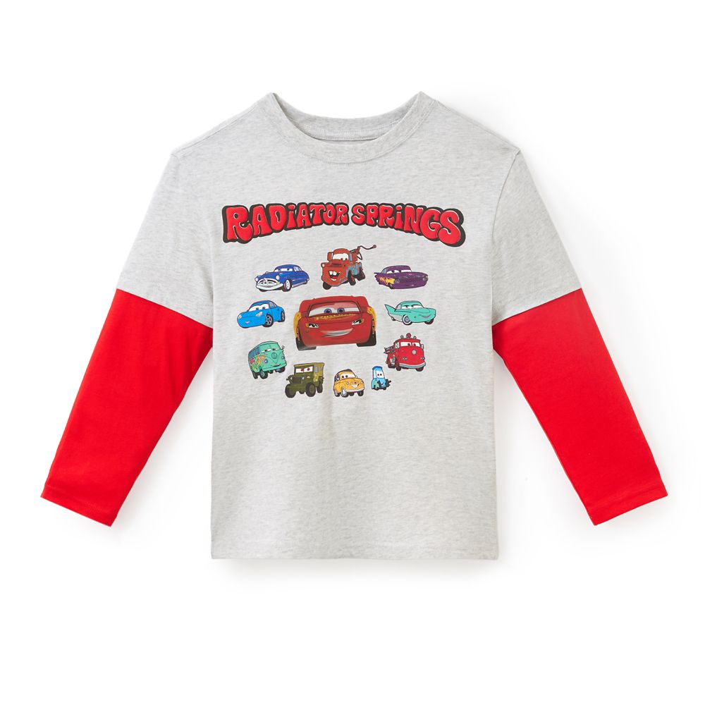 Cars Double-Up Long Sleeve T-Shirt for Kids