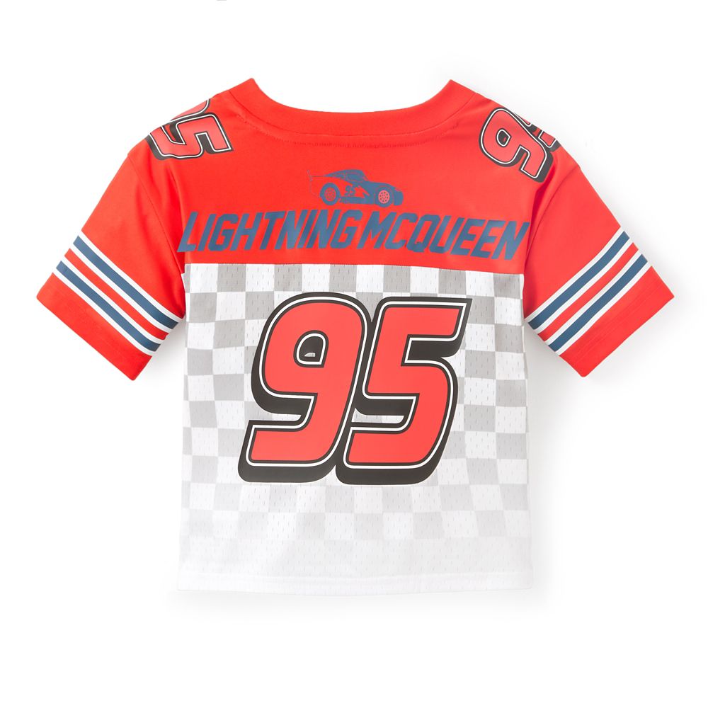 Lightning McQueen Football Jersey for Kids &ndash; Cars