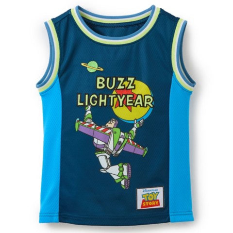 Детские топы Disney Buzz Lightyear Basketball Jersey for Kids – Toy Story