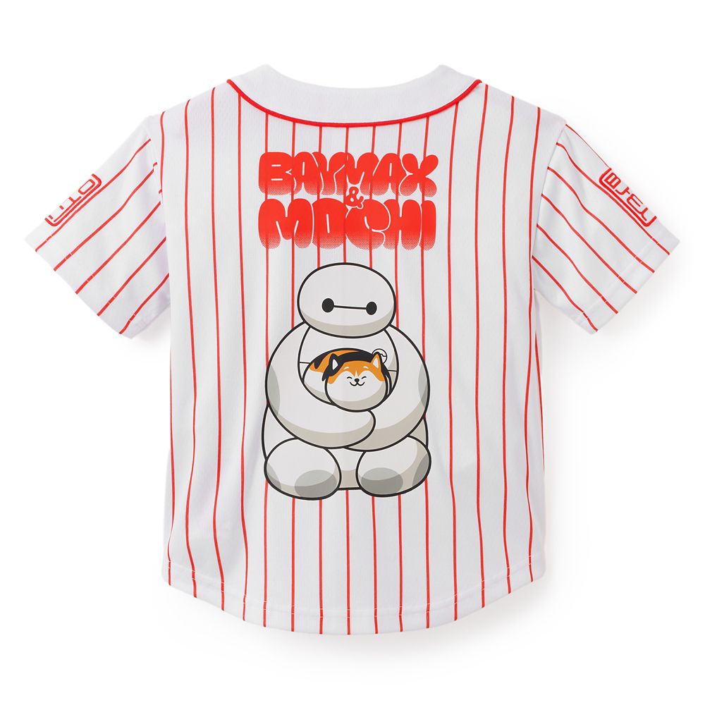 Baymax and Mochi Baseball Shirt for Kids &ndash; Big Hero 6
