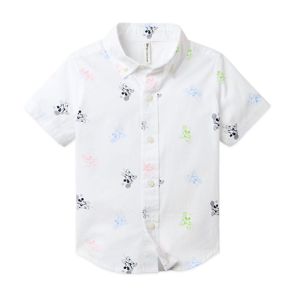 Mickey Mouse Woven Shirt for Toddlers by Janie and Jack Official shopDisney