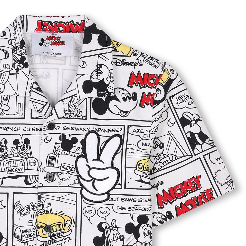 Mickey and Minnie Mouse Woven Shirt for Kids by Marc Jacobs