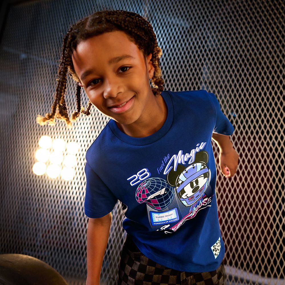 Disney x Formula 1&reg; Velocity Mickey Mouse T-Shirt for Kids