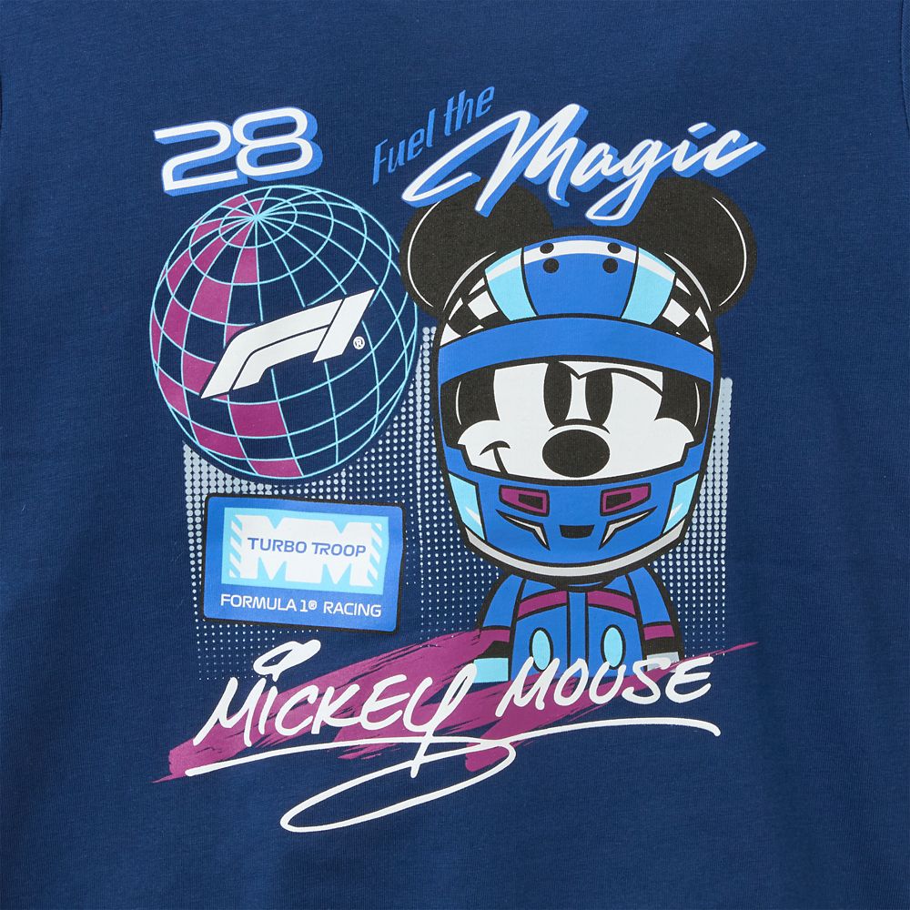 Disney x Formula 1&reg; Velocity Mickey Mouse T-Shirt for Kids