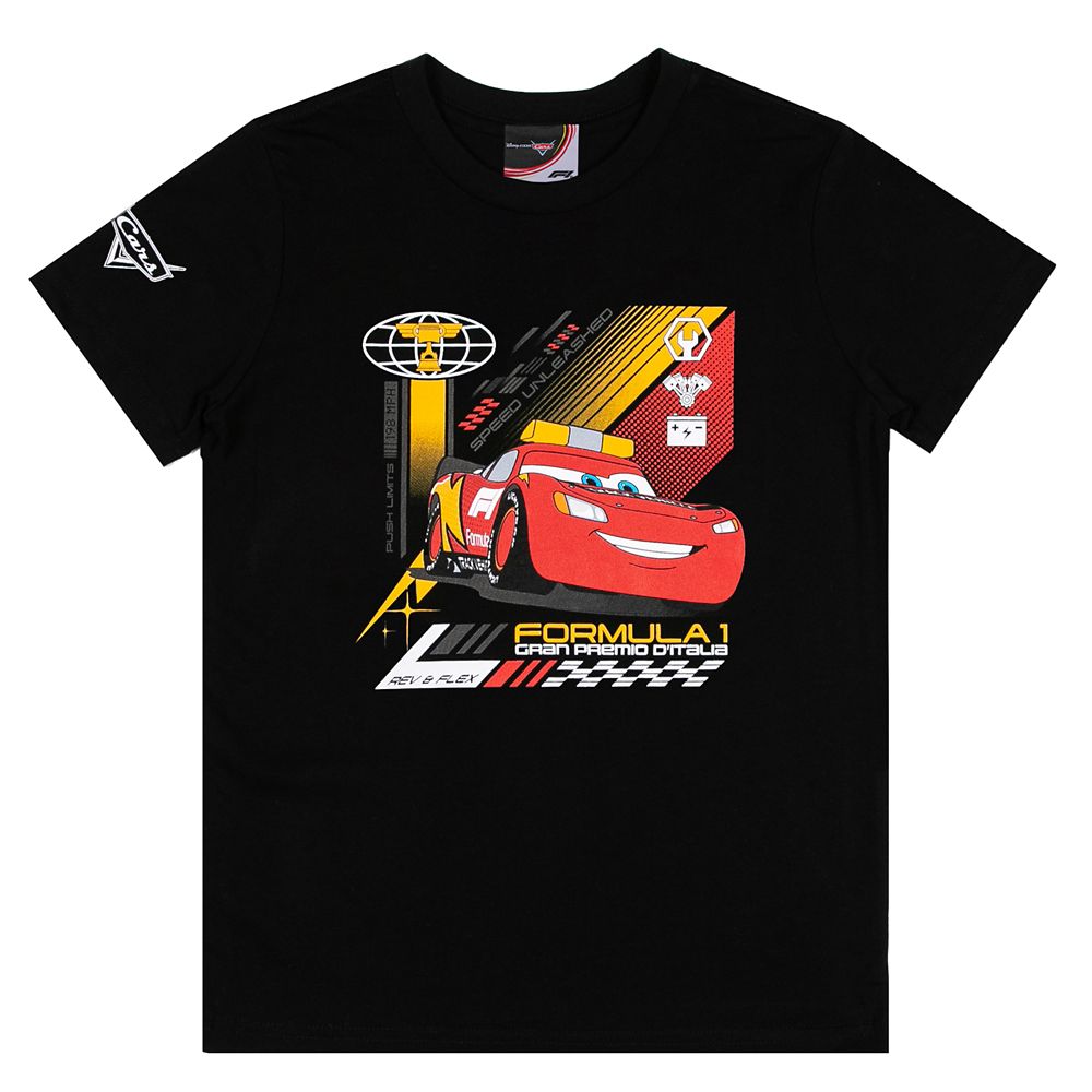 Disney and Pixar's Cars with Formula 1&reg; Lightning McQueen T-Shirt for Kids