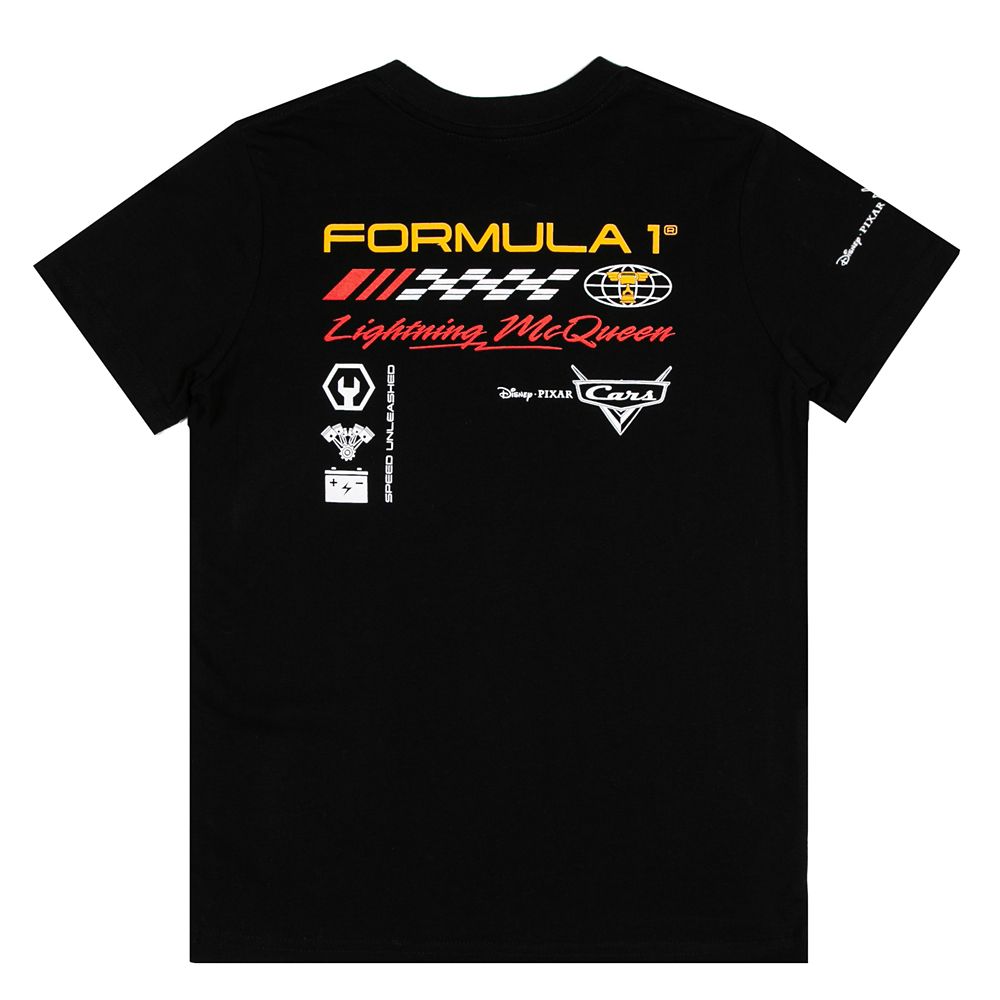 Disney and Pixar's Cars with Formula 1&reg; Lightning McQueen T-Shirt for Kids