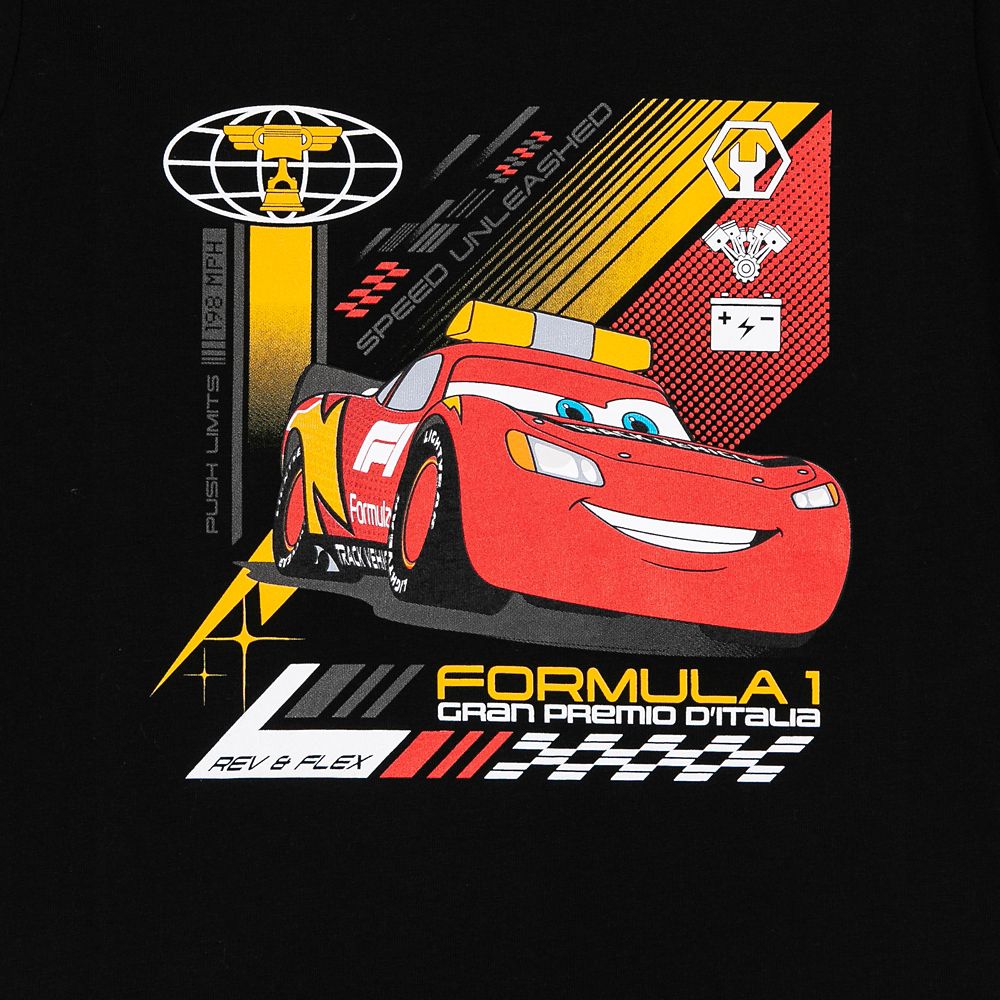Disney and Pixar's Cars with Formula 1&reg; Lightning McQueen T-Shirt for Kids
