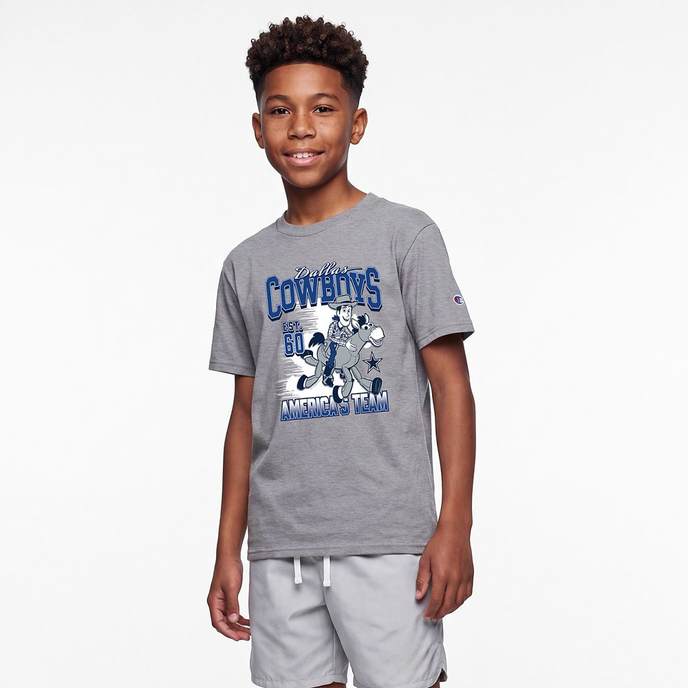 Woody and Bullseye &ndash; Dallas Cowboys T-Shirt for Kids &ndash;&nbsp;Disney | Champion NFL
