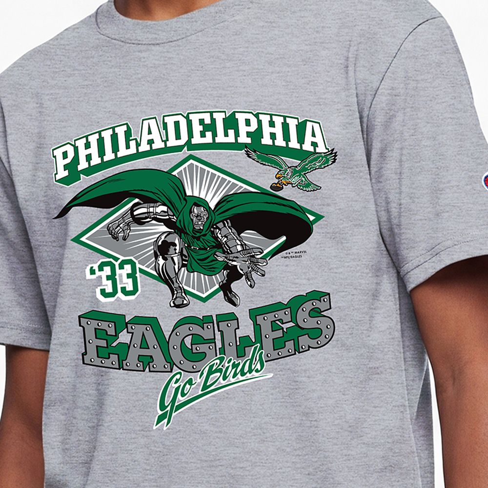 Doctor Doom &ndash; Philadelphia Eagles T-Shirt for Kids &ndash;&nbsp;Disney | Champion NFL