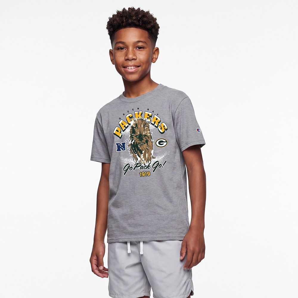Chewbacca &ndash; Green Bay Packers T-Shirt for Kids &ndash;&nbsp;Disney | Champion NFL