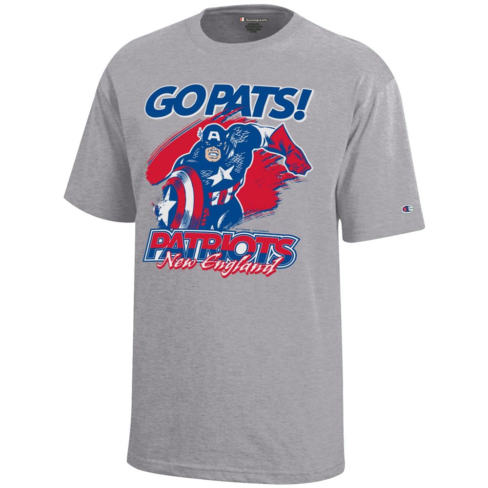 Captain America &ndash; New England Patriots T-Shirt for Kids &ndash;&nbsp;Disney | Champion NFL