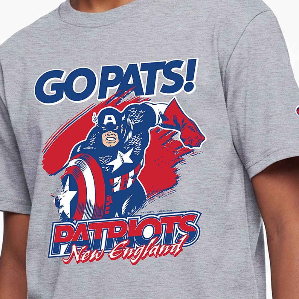 Captain America &ndash; New England Patriots T-Shirt for Kids &ndash;&nbsp;Disney | Champion NFL