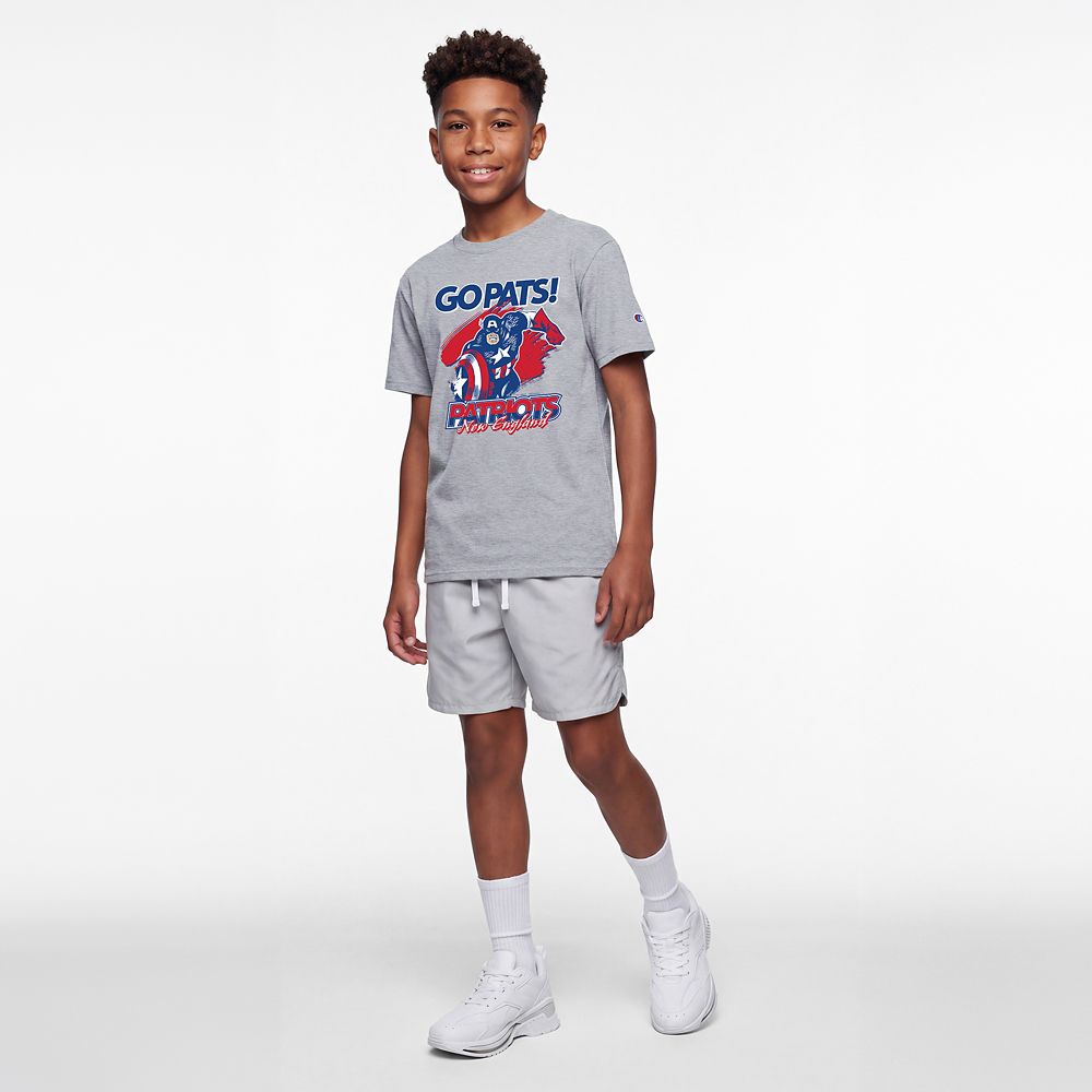 Captain America &ndash; New England Patriots T-Shirt for Kids &ndash;&nbsp;Disney | Champion NFL