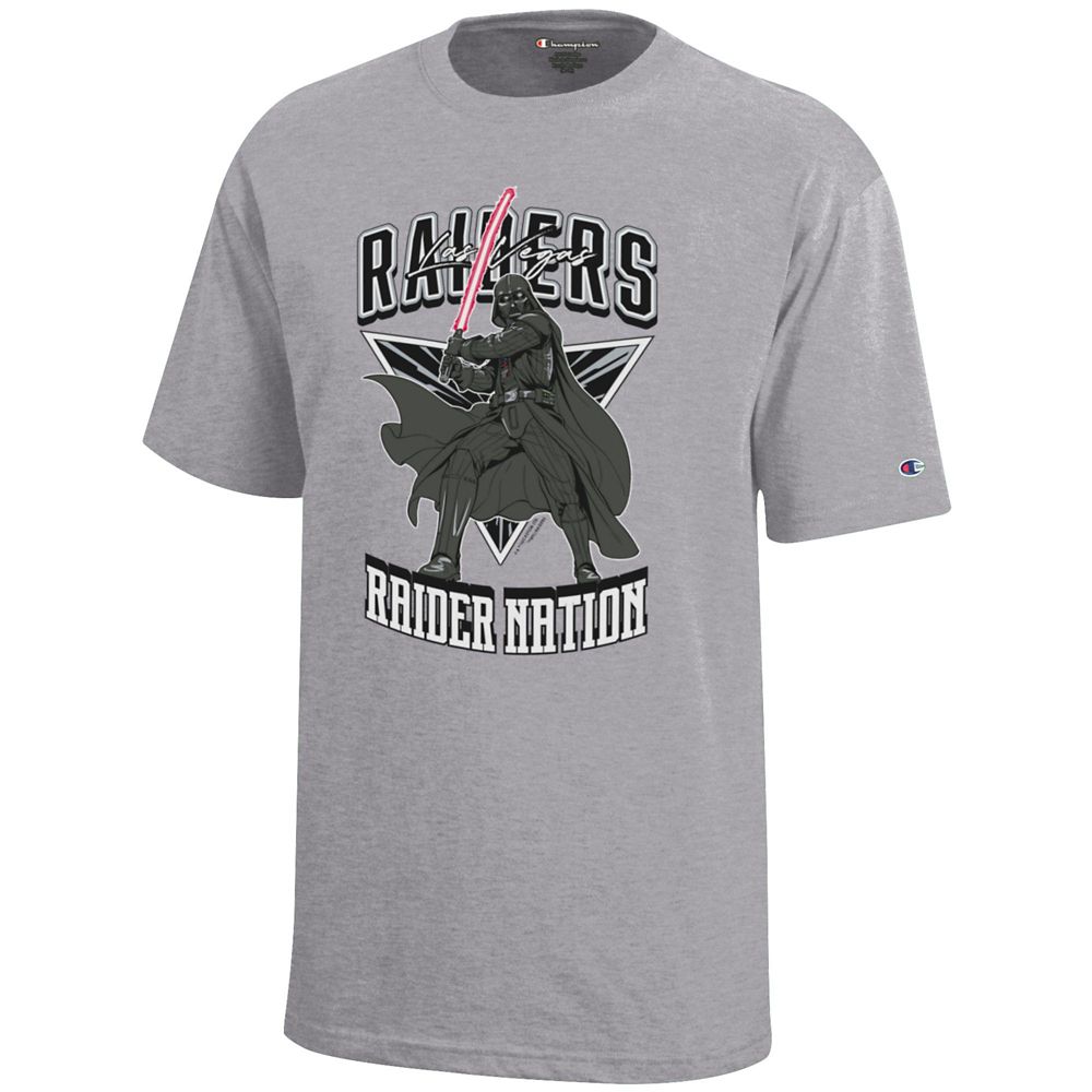 Darth Vader &ndash; Las Vegas Raiders T-Shirt for Kids &ndash;&nbsp;Disney | Champion NFL