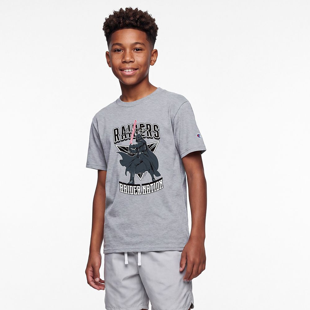 Darth Vader &ndash; Las Vegas Raiders T-Shirt for Kids &ndash;&nbsp;Disney | Champion NFL