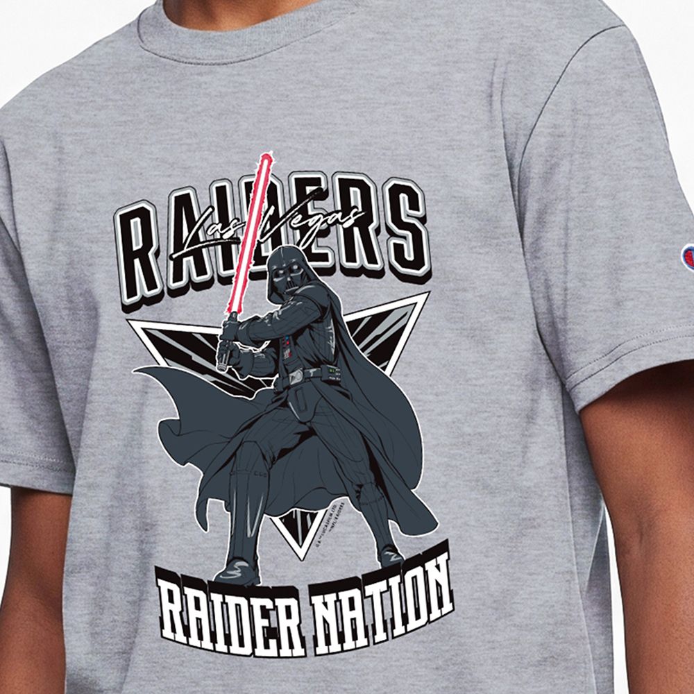 Darth Vader &ndash; Las Vegas Raiders T-Shirt for Kids &ndash;&nbsp;Disney | Champion NFL