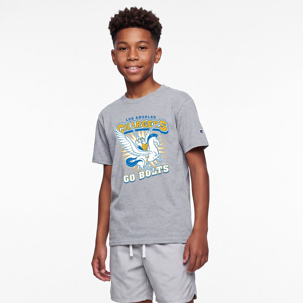 Hercules and Pegasus &ndash; Los Angeles Chargers T-Shirt for Kids &ndash;&nbsp;Disney | Champion NFL