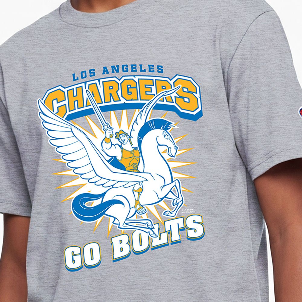 Hercules and Pegasus &ndash; Los Angeles Chargers T-Shirt for Kids &ndash;&nbsp;Disney | Champion NFL