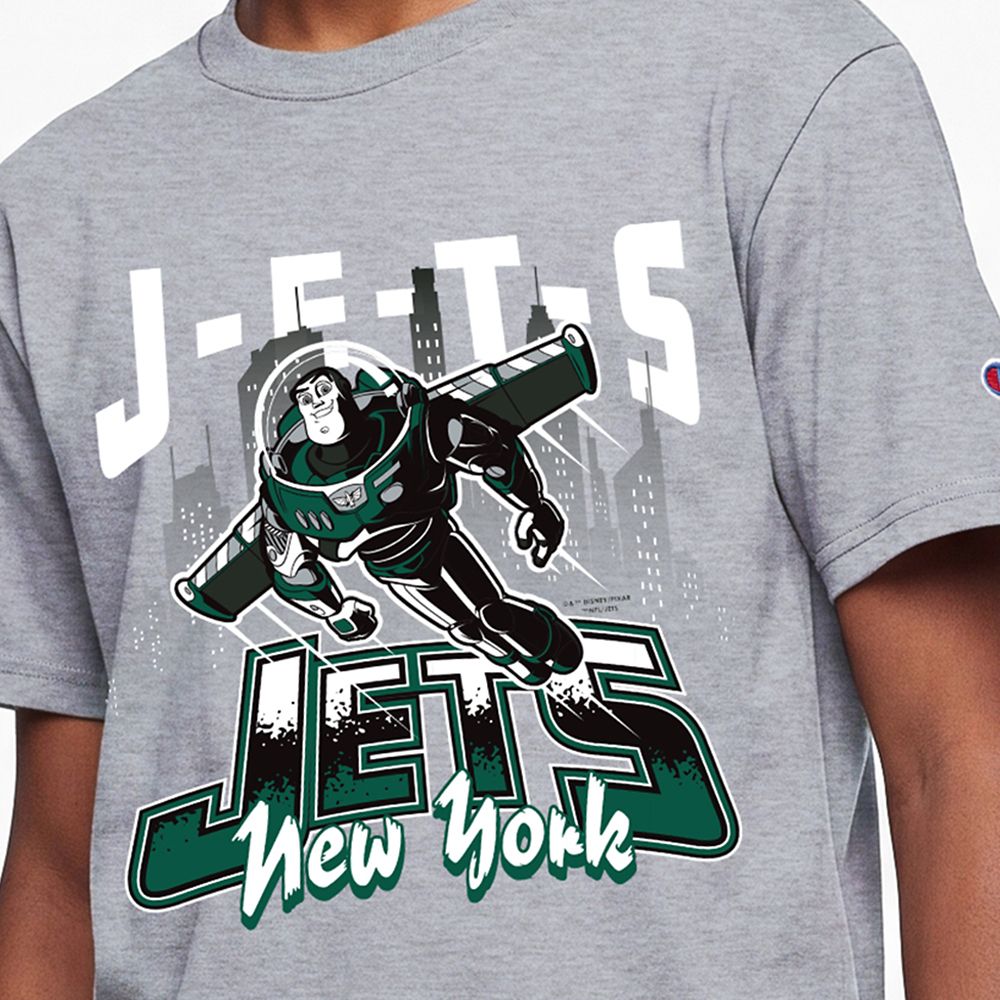 Buzz Lightyear &ndash; New York Jets T-Shirt for Kids &ndash;&nbsp;Disney | Champion NFL