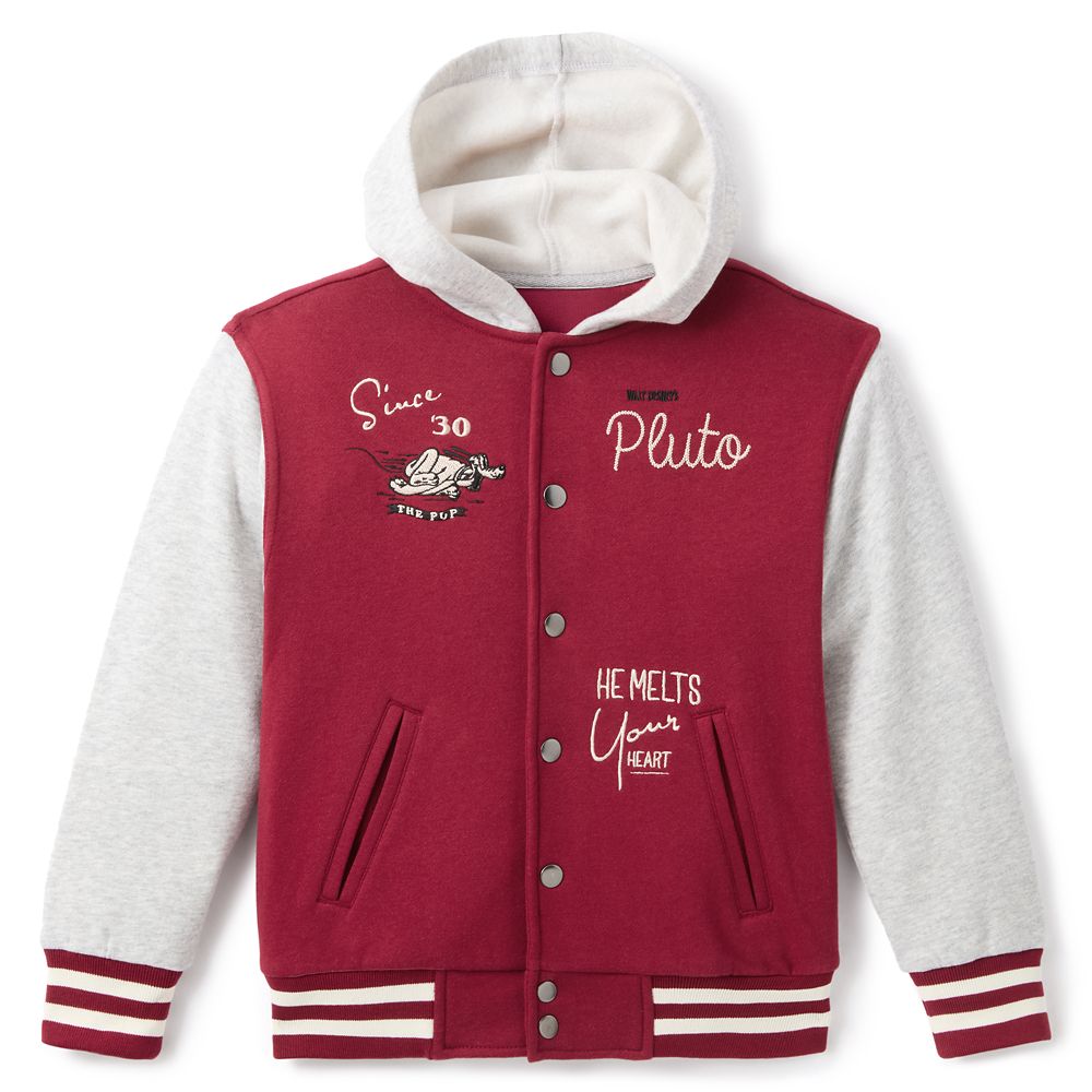 Pluto Varsity Jacket for Kids by Her Universe Official shopDisney