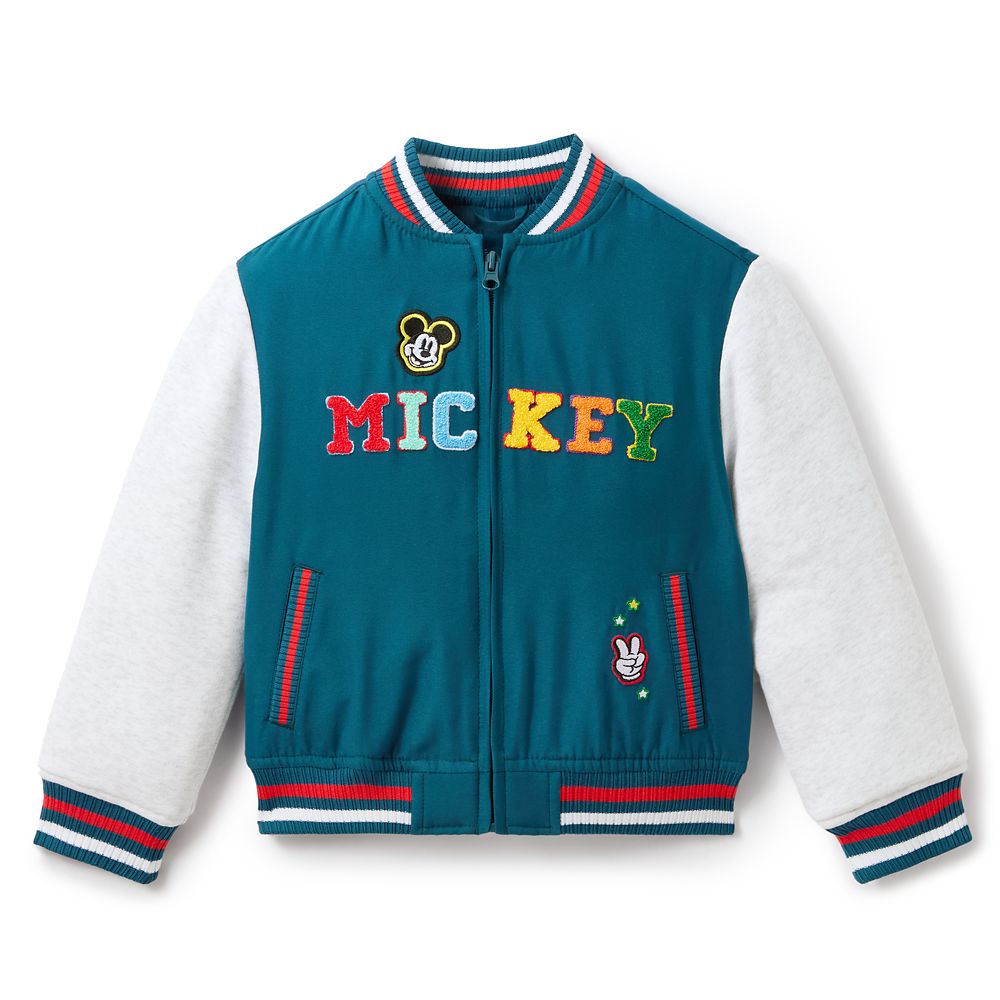 Mickey Mouse Varsity Jacket for Kids Official shopDisney