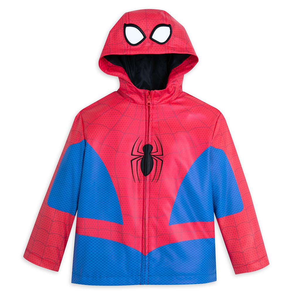 Spider-Man Costume Rain Jacket for Kids Official shopDisney