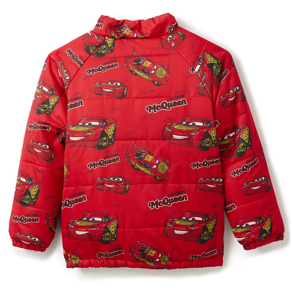 Lightning McQueen Puffy Jacket for Kids - Cars