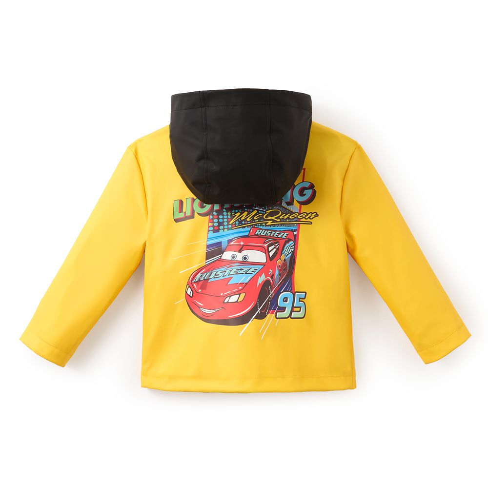 Lightning McQueen Hooded Rain Jacket for Kids &ndash; Cars