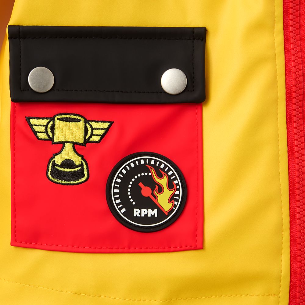 Lightning McQueen Hooded Rain Jacket for Kids &ndash; Cars