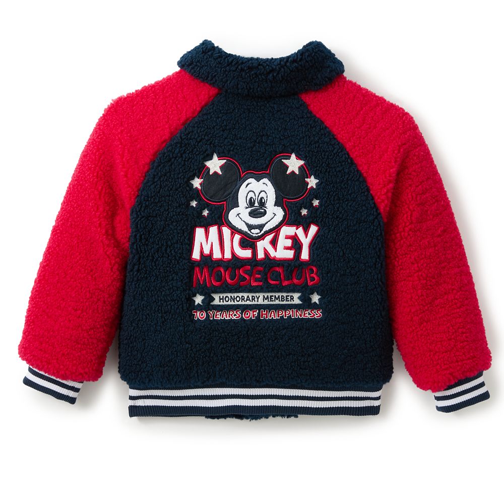 Mickey Mouse Club 70th Anniversary Varsity Jacket for Kids