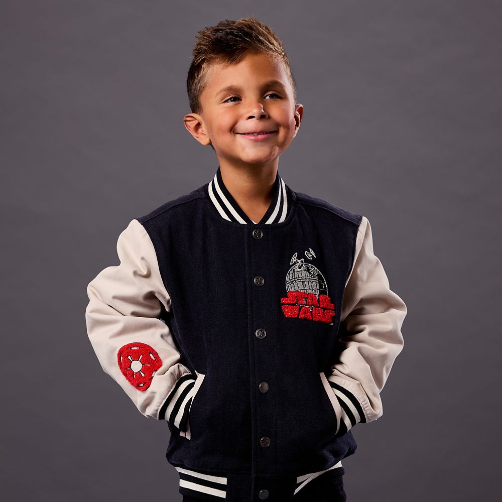 Star Wars Varsity Jacket for Kids | Disney Store